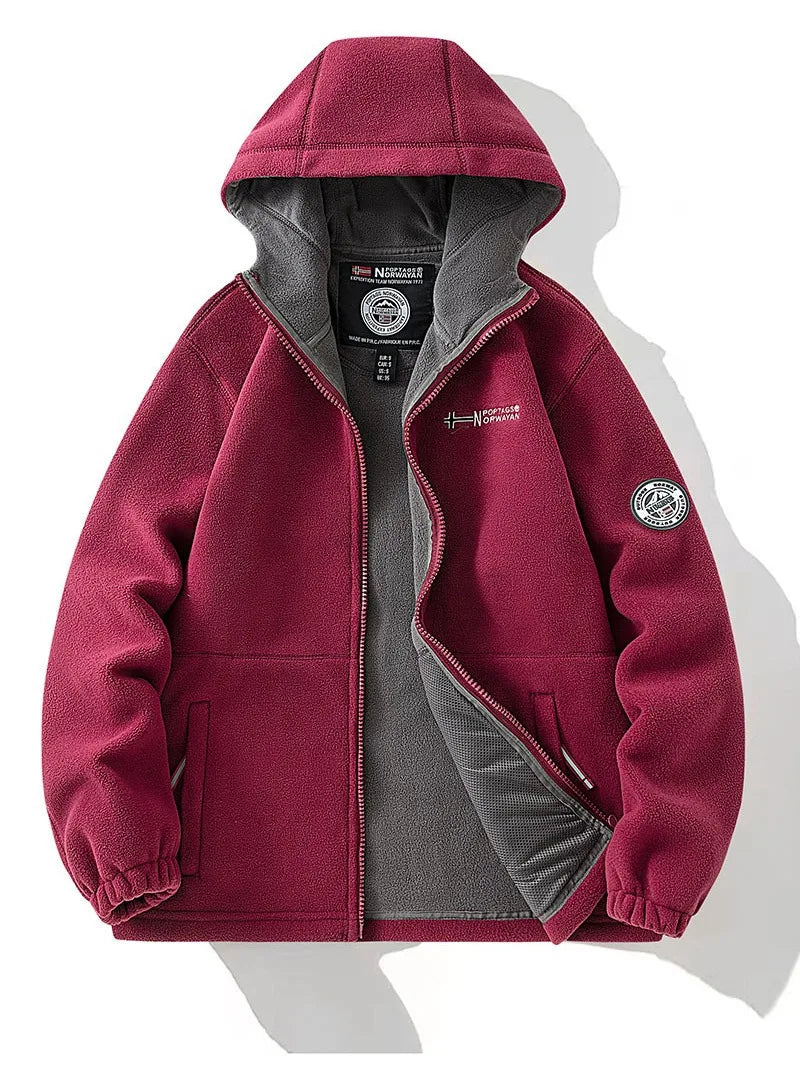 Men's winter wool jacket