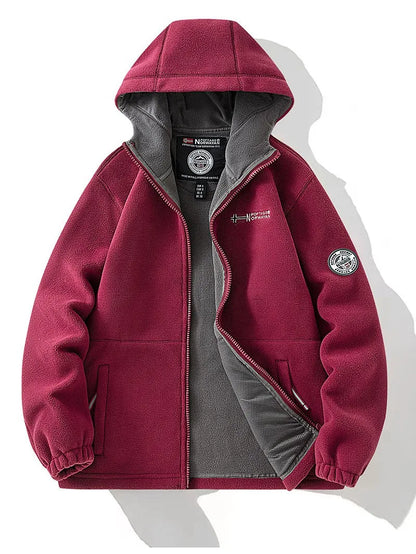 Men's winter wool jacket