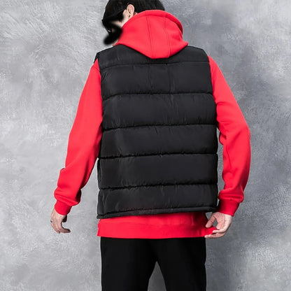 Men's sleeveless warm winter jacket