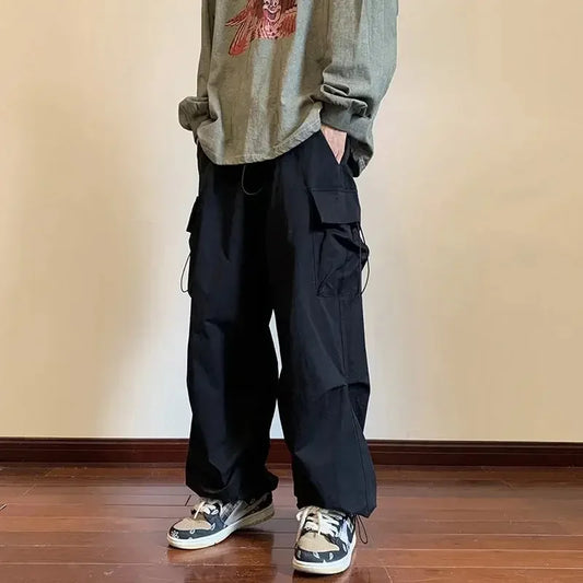 Men's Multi-Pocket Hip Hop Pants