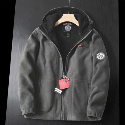 Men's winter wool jacket