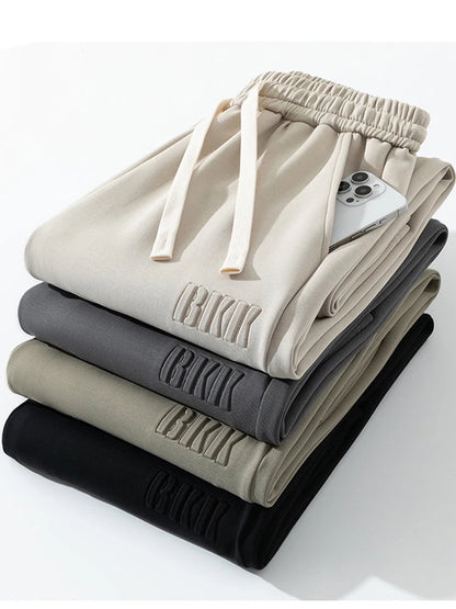 Men's Straight Wide Leg Joggers