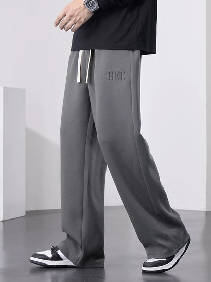 Men's Straight Wide Leg Joggers